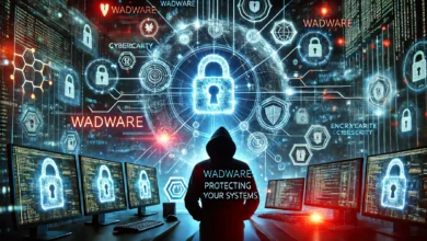 Protecting systems from Wadware-related cybersecurity threats using modern strategies and tools.