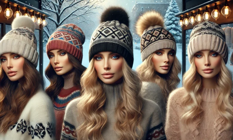 Luxury designer beanies offering style and warmth for winter fashion enthusiasts.